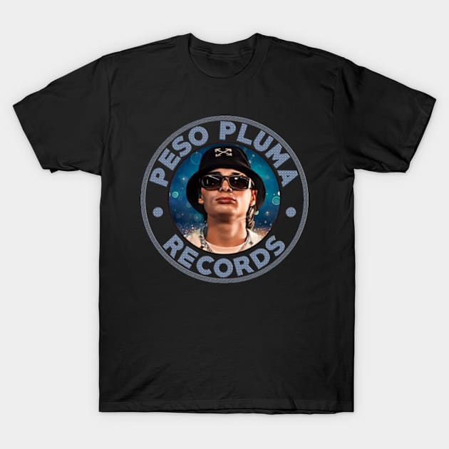 peso pluma records music T-Shirt by SKULLBERRY